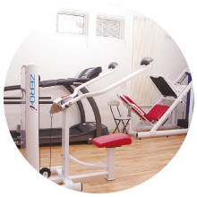 専門家のサポートで安全にトレーニング