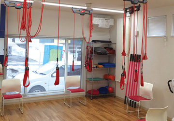 ロープ運動による緊張の緩和